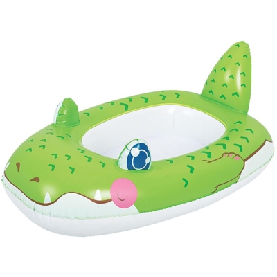 Canottino da mare desing animali per bambini dai 2 a 4 anni coccodrillo pesce piscina (coccodrillo )