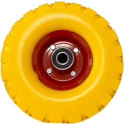 Ruota carriola antiforatura pneumatici di gomma piena antipanne 4.10/3.50-4 en oferta