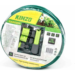 Tubo Da Giardino 15 Mt In Pvc Irrigazione E Giardinaggio Con Connettori Kinzo características