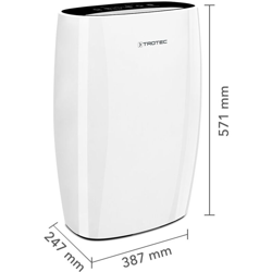 Trotec Depuratore d'aria di design AirgoClean® 150 E características