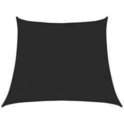 vidaXL Vela Parasole 160 g/m² Nera 3/4x3 m in HDPE - Nero características