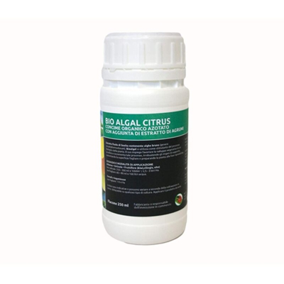 bioalgal Citrus per orto,Giardino biostimolatore per Crescita della pianta concime Organico | 250 Ml