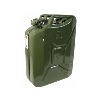 Forestal - Tanica in acciaio per carburante Omologata TUV - 20 Litri