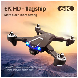 Ls 25 Drone 5g Wifi Gps Con Fotocamera 6k Hd Doppia Fotocamera Modalità Selfie Seguimi Immagine Trasmissione In Tempo Reale Quadricottero Rc Pieghevole | Quadricottero Rc características