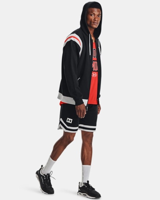 Shorts UA Rival Fleece Alma Mater da uomo