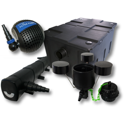 Il set filto bio 60000l 72W UVC Depuratore per stagni 80W Pompa per stagni Skimmer precio