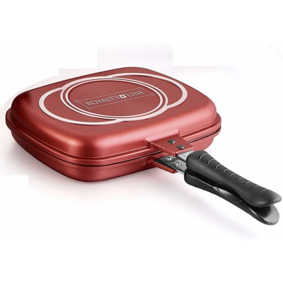 Royalty Line Doppia Padella A Friggere In Rivestimento In Pietra 32 Cm