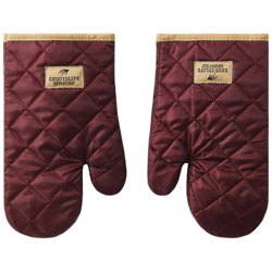 Guanti da forno 2 pezzi Guanti da forno Guanti antiscottatura da forno Guanti antiscivolo per isolamento termico a microonde Guanti da cucina,Borgogna precio