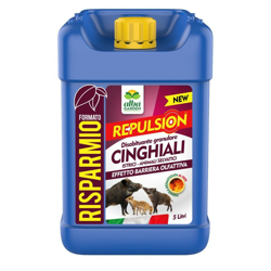 Disabituante repellente barriera cinghiali granulare x 5 Lt precio