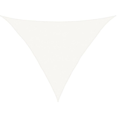 vidaXL Vela Parasole 160 g/m² Bianca 5x5x6 m in HDPE - Bianco