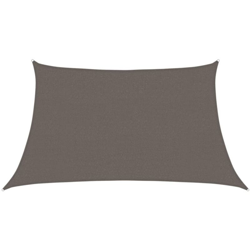 Vela Parasole 160 g/m² Antracite 3/4x2 m in HDPE - Antracite - Vidaxl en oferta
