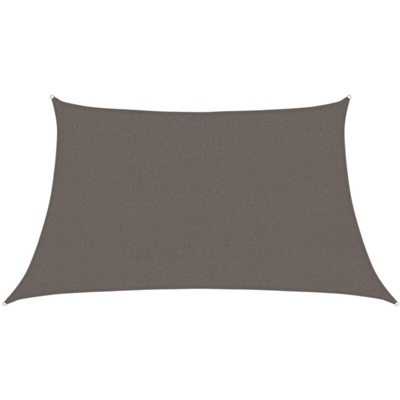 Vela Parasole 160 g/m² Antracite 3/4x2 m in HDPE - Antracite - Vidaxl