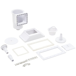 vidaXL Skimmer a Bocca Larga per Piscina 11 pz 34,3x25x30,5 cm - Bianco precio
