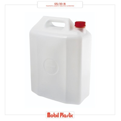 Tanica in PEHD per trasporto liquidi 30 litri - Bianco Neutro - Mobil Plastic características