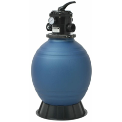 YOUTHUP Filtro a Sabbia per Piscine Valvola a 6 Posizioni Blu 460 mm - Blu en oferta