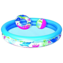 Set Piscina Gonfiabile Mare Blu 147X25 Cm 51120B - Bestway en oferta