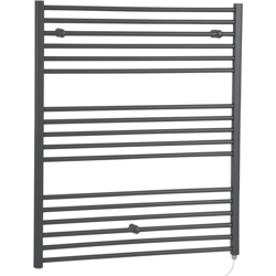 Hudson Reed Artle Scaldasalviette Elettrico Piatto di Design Verticale - Termoarredo Bagno a Scaletta Moderno - Acciaio Antracite - 1000W - 1200 x características