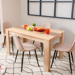 Tavolo Lisbona Dimensione cm 135x80 Colore Sonoma TAVOLO LISBONA CM.135X80 SONOMA | PZ en oferta