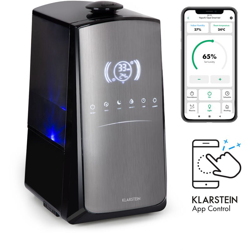 Klarstein - VapoAir Opal Smart, umidificatore, controllo via app, schermo a LED, telecomando características