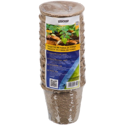 Vasetto di Torba tondo BIO