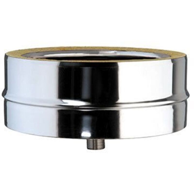 Smmo - Tappo doppia parete con drenaggio, precoibentato > 180-230 mm