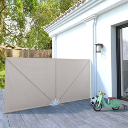 Tenda Laterale per Terrazza Pieghevole Crema 300x150 cm - crema - Vidaxl precio