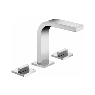 Edition 11 Rubinetteria tre fori per lavabo 51115 senza scarico, cromato - 51115010100 - Keuco