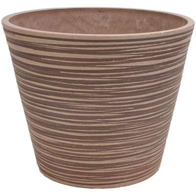 Vaso Per Piante Da Esterno Interno Di Design In Fibra Sintetica Resistente