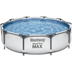 Set Piscina Steel Pro MAX 305x76 cm - Grigio - Bestway características
