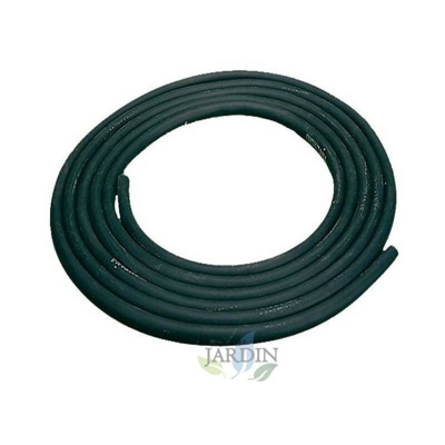 Suinga - Tubo flessibile in PVC nero da 10 x 14 mm. Bobina da 25 metri