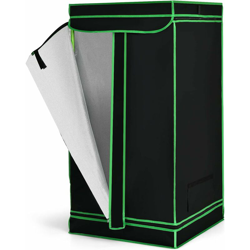 Growbox Tenda Coltivazione Tenda per la Crescita delle Piante Interno (80 x 80 x 160 cm Verde) precio