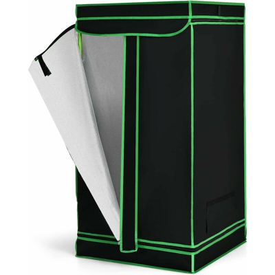 Growbox Tenda Coltivazione Tenda per la Crescita delle Piante Interno (80 x 80 x 160 cm Verde)