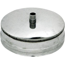 TAPPO ANTICONDENSA APERTO per STUFA PELLET in ACCIAIO INOX304 12 cm precio