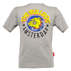 T-shirt maglia cotone the bulldog amsterdam girocollo grigia taglia m unisex características