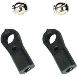 Famotec CKM-30ZK Plastica, Ottone Testa sferica con filettatura interna M3 2 pz. precio