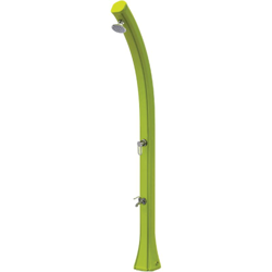 Doccia solare con lavapiedi ecologica h216 cm con serbatoio di 28lt so happy colore verde - Salone en oferta