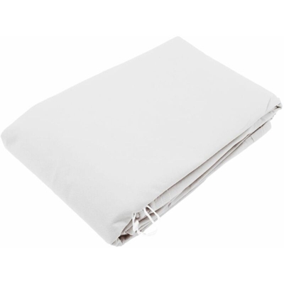 Nature Telo Antigelo in Pile con Zip 70 g/m² Bianco 2,5x2,5x3 m
