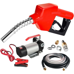 Pompa autoadescante per biodiesel e nafta 12V/10W 40 l/min Pistola automatica Pompa trasferimento en oferta