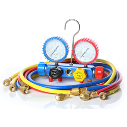 Set di aiuto meccanico Melko 4 vie per R134 R410a R410a R22 R407c incl. 4 tubi di riempimento características