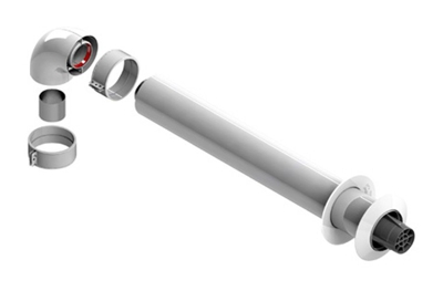 Kit coassiale orizzontale d60-100 per modelli ariston