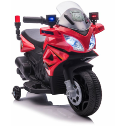 HOMCOM Moto Elettrica per Bambini Velocità 3km/h e Batteria 6V Ricaricabile, 69x39x43cm, Rosso en oferta