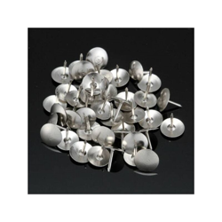 Set 120 Pezzi Punesse Puntine Da Disegno Scuola Ufficio Silver en oferta