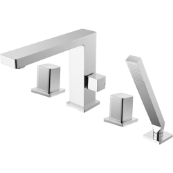 Bernstein - Rubinetto miscelatore a quatro fori per bagno 6081C en oferta