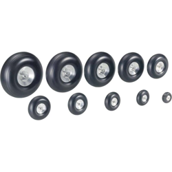 Pneumatici balloon per aereomodello con profilo 37.5 mm 1 Paio/a - Reely en oferta
