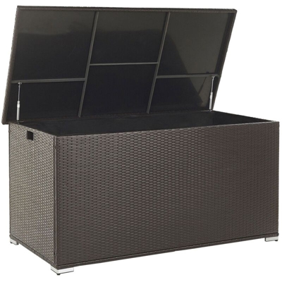 Bauletto in rattan marrone 155 x 75 cm MODENA