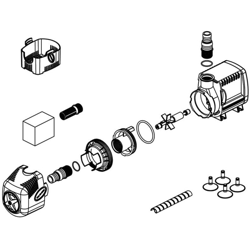 SYNCRA SILENT 3.5 PORTATA REGOLABILE MAX 2500 LT/H CONSUMO 65WATT PER UTILIZZO DENTRO/FUORI DALL'ACQUA - Sicce características