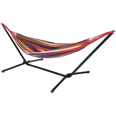 ProGarden Amaca con Supporto in Metallo - Multicolore