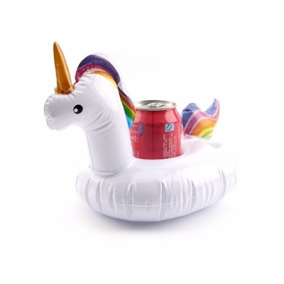 Portabevande Gonfiabile 30cm Unicorno