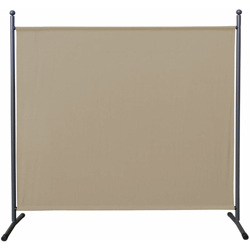 Paravento da Giardino 180 x 178 cm Divisorio in Tessuto Protezione della Privacy Beige características
