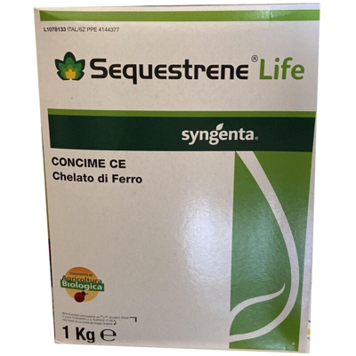 Syngenta Sequestrene Life Concime Rinverdente Chelato Di Ferro 1 Kg